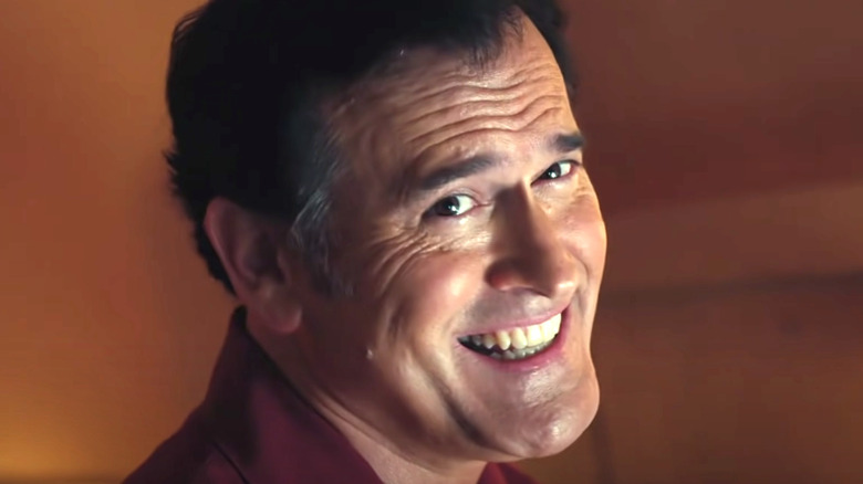 Bruce Campbell grinning
