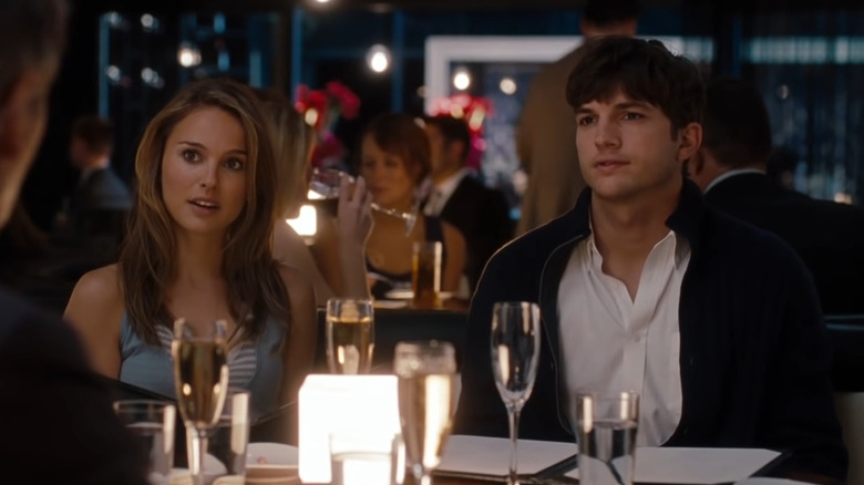 Emma and Adam at dinner
