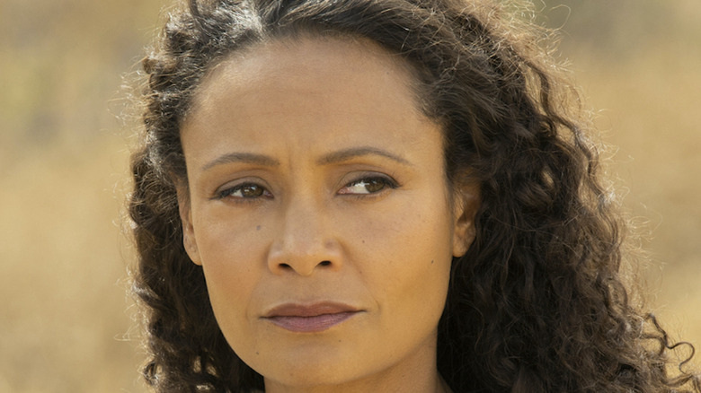 Thandiwe Newton on Westworld 