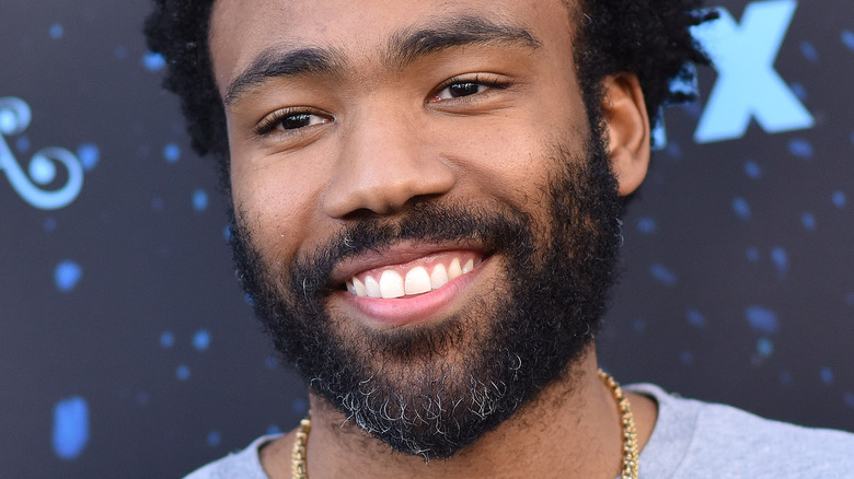 Donald Glover smiling