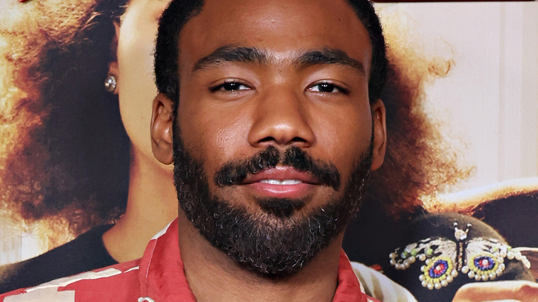 Donald Glover at art event