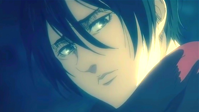 Eren Yeager serious