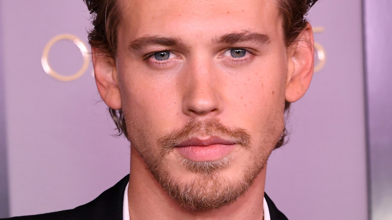 Austin Butler smolders for the camera