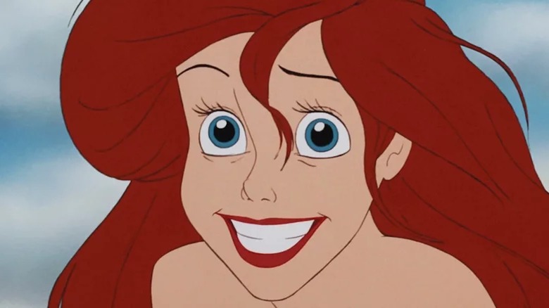 Ariel in The Little Mermaid animated