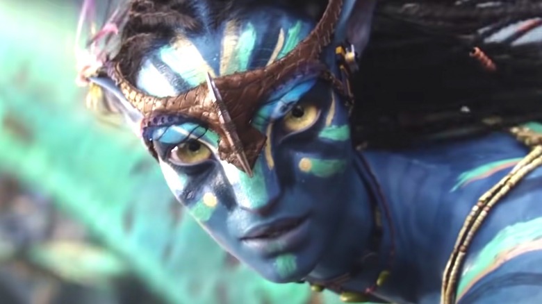 Neytiri staring