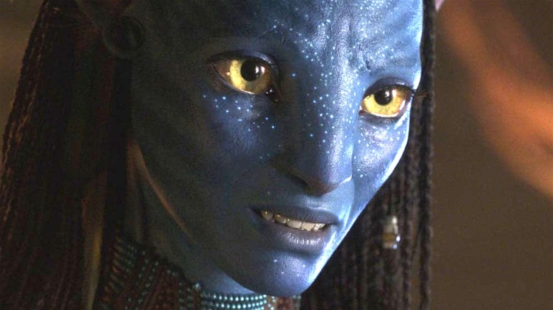 Close-up of Neytiri