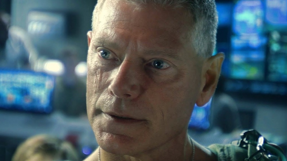 Stephen Lang Colonel Miles Quaritch smiling