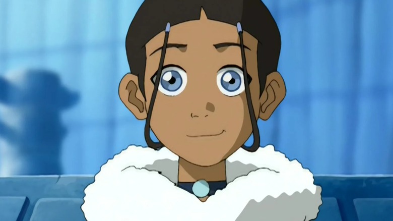 Katara smiling