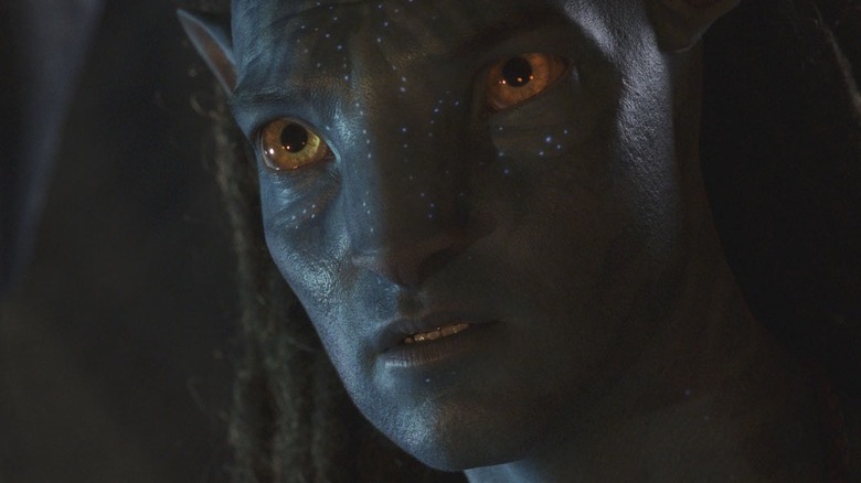 Sam Worthington as avatar Jake Sully