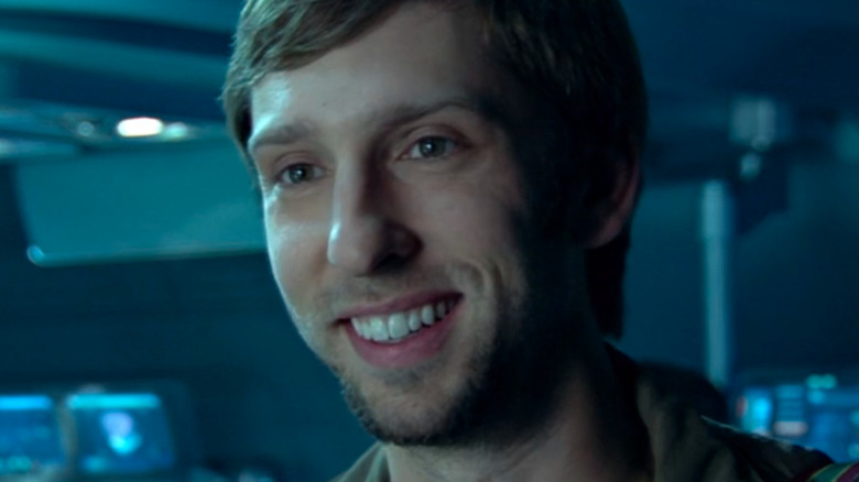 Norm smiling