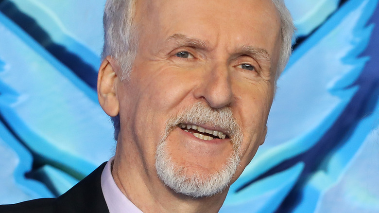 James Cameron smiling