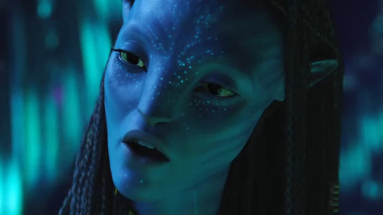 Neytiri speaking in Avatar