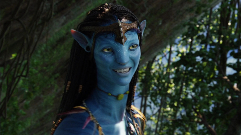 Neytiri smiling