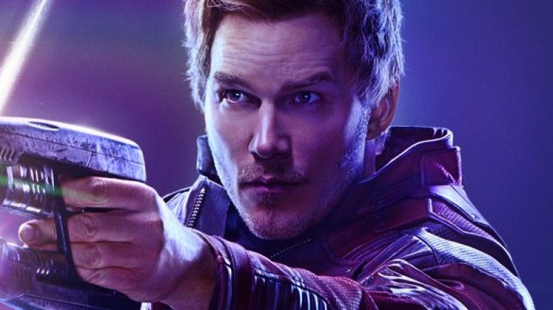 Chris Pratt Star Lord Avengers: Infinity War poster