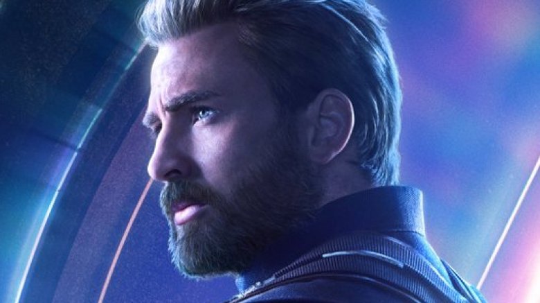 Chris Evans Captain America Avengers Infinity War poster