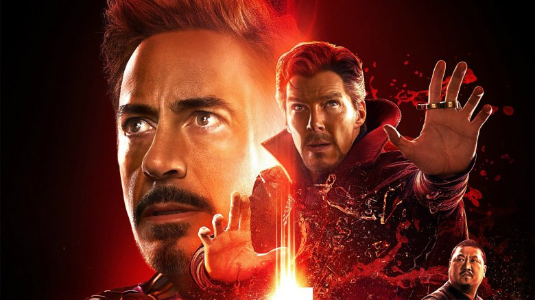 Avengers: Infinity War poster Iron Man Doctor Strange Wong