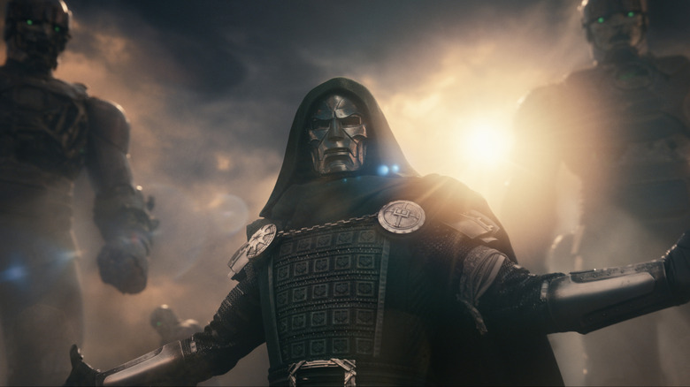 Doctor Doom with Sentinels in Avengers: Doomsday