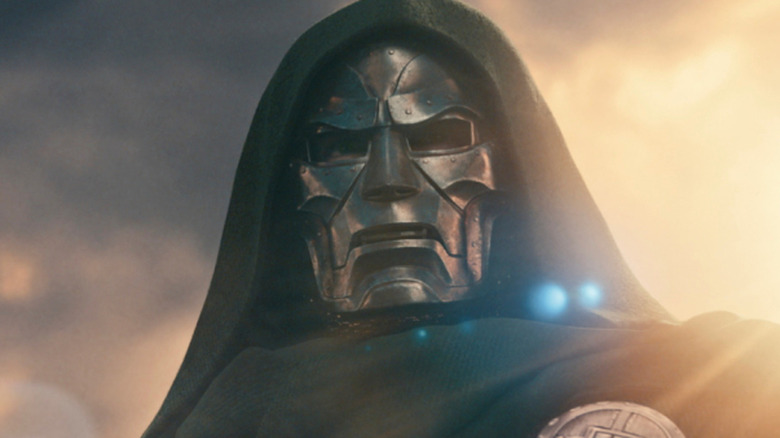 Doctor Doom on a ruined planet in 