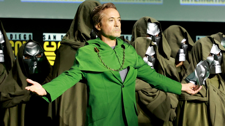 Robert Downey Jr. dressed as Dr. Doom at San Diego Comic-Con 2024