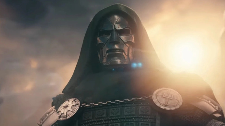 Doctor Doom in his mask in Avengers: Doomsday