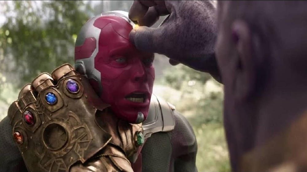 Thanos takes Vision's Mind Stone in Avengers: Infinity War
