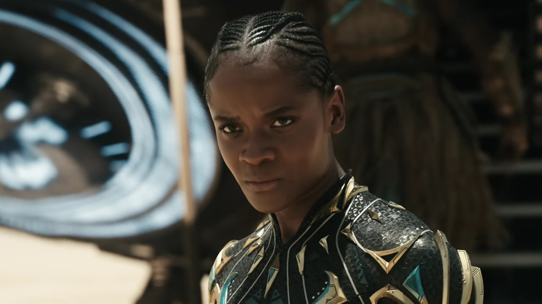 Shuri looking intense in Avengers: Doomsday