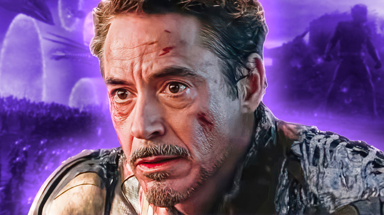 Tony Stark looking battered against an Avengers: Endgame battle (2026)