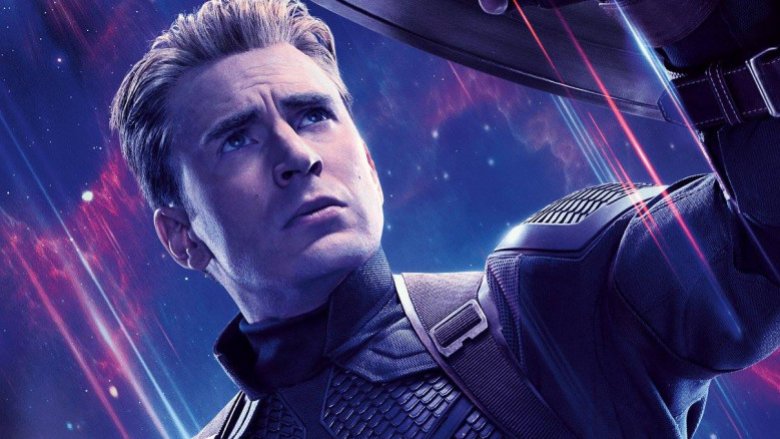 Chris Evans Captain America Avengers Endgame poster