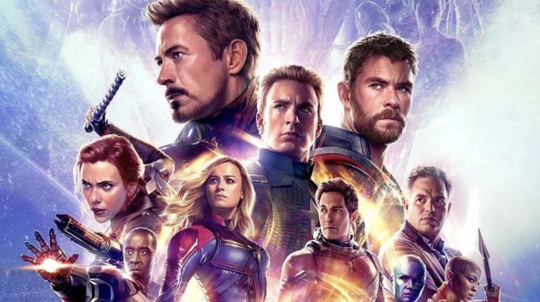 Avengers Endgame heroes poster