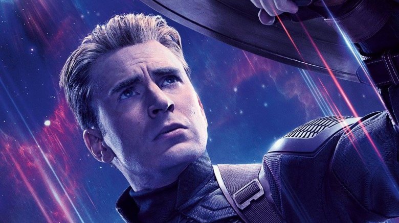 Chris Evans Captain America Avengers Endgame poster