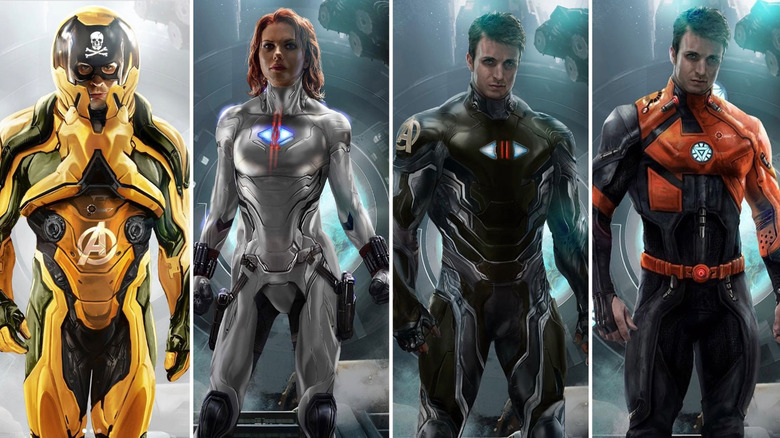 Avengers time travel concept designs