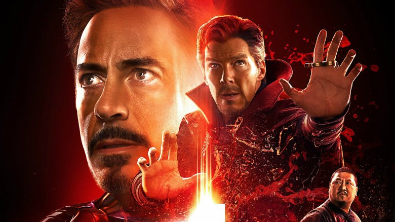 Avengers Infinity War Iron Man Reality Stone poster