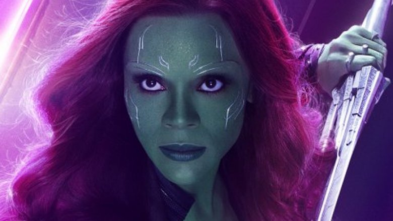 Zoe Saldana Gamora Avengers: Infinity War