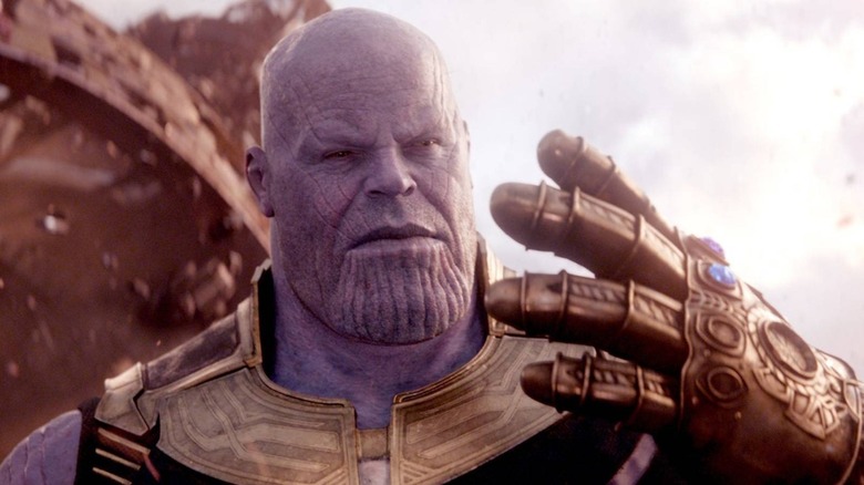 Thanos with the Infinity Gauntlet