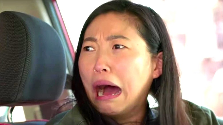 Awkwafina crying