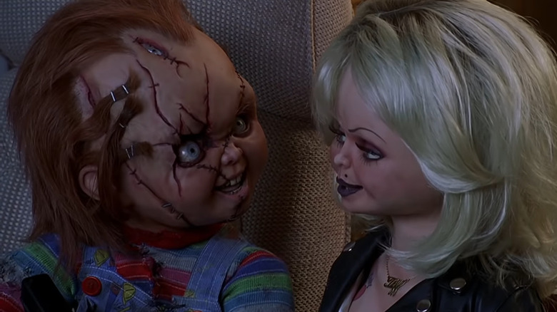 Chucky and Tiffany talking