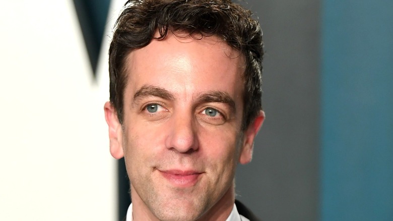 B.J. Novak smiles at event