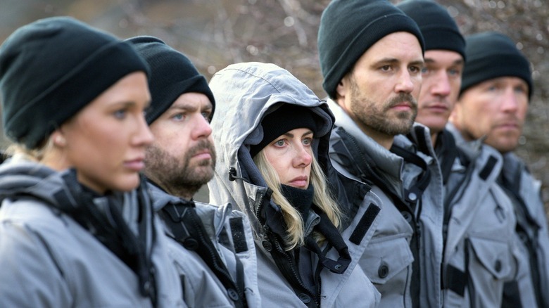 Special Forces cast standing together