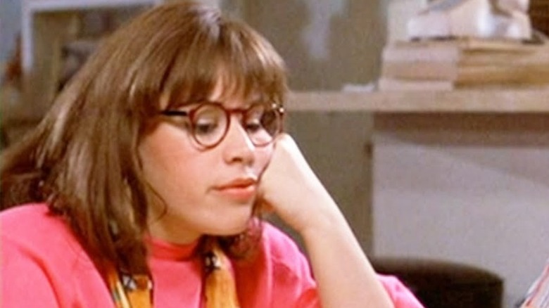 Linda listens as Lorraine talks at dinner