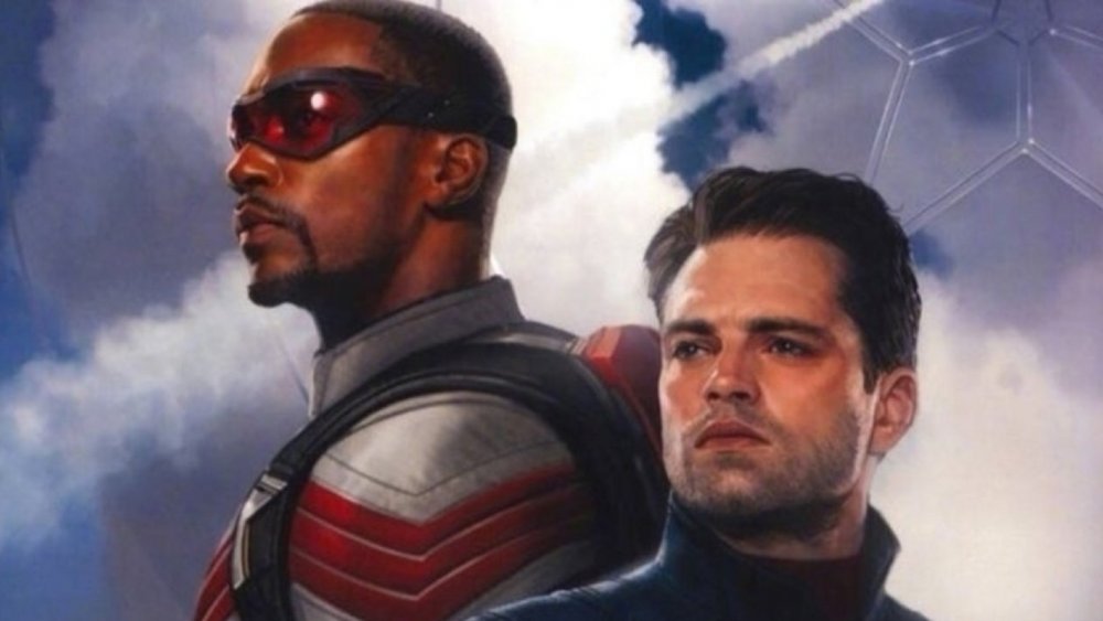Anthony Mackie and Sebastian Stan in ﻿The Falcon and the Winter Soldier
