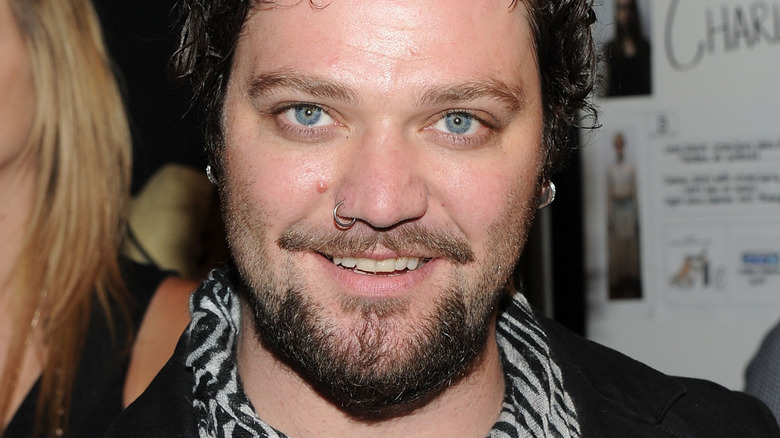 Bam Margera at event smiling