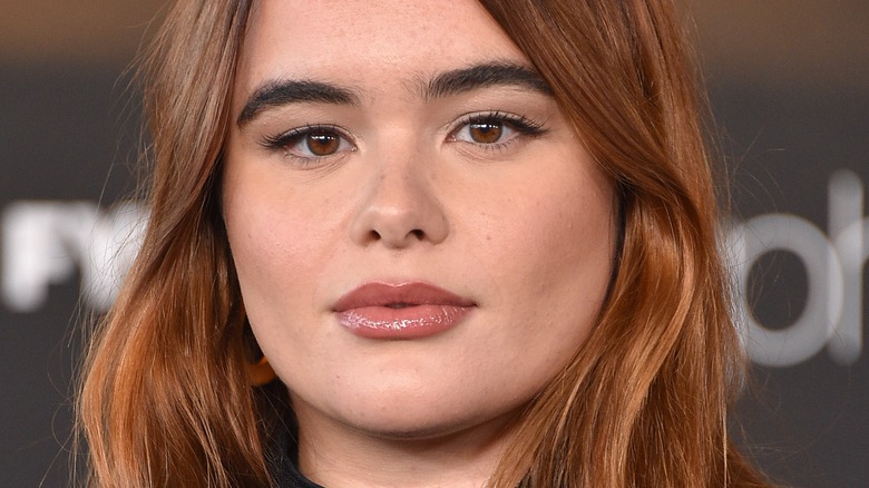 Barbie Ferreira pursed lips