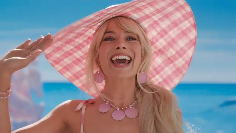 Barbie smiling