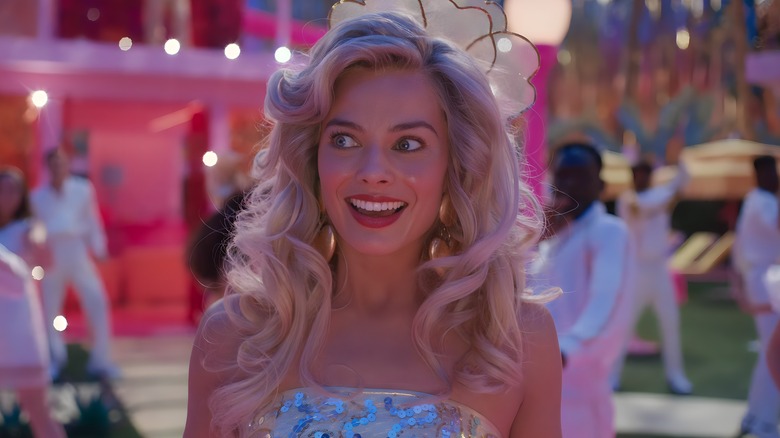 Barbie smiling