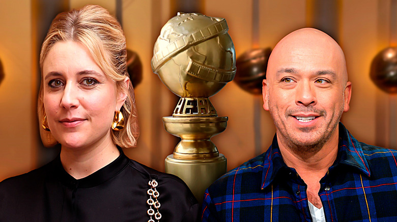 Greta Gerwig and Jo Koy