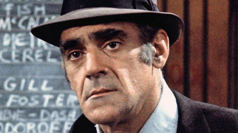 Abe Vigoda gives the stare