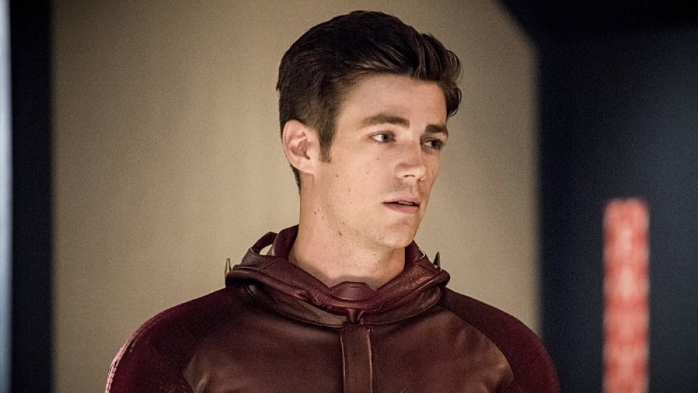 Grant Gustin as Barry Allen, AKA the Flash, in the Arrowverse