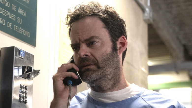 Barry Berkman makes a call from prison on Barry