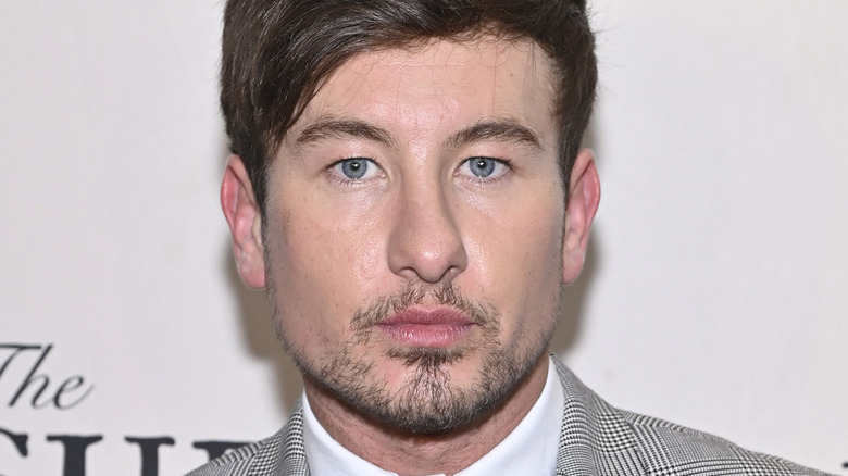 Barry Keoghan smirking