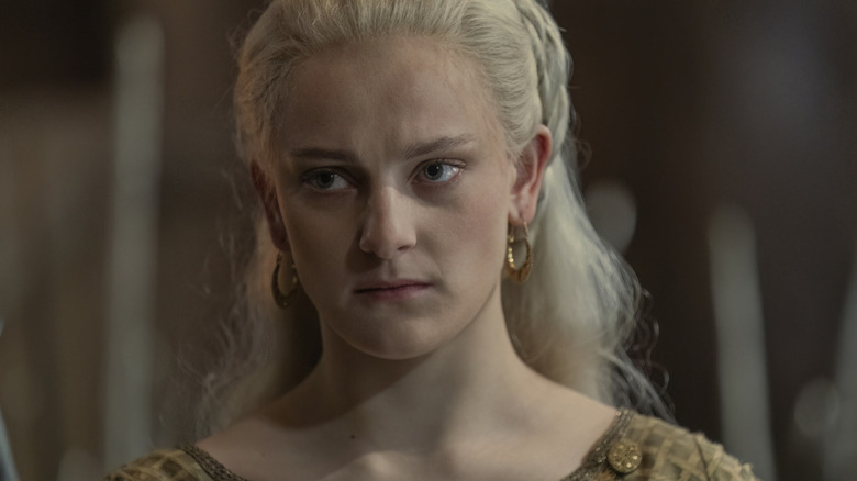 Princess Helaena Targaryen staring